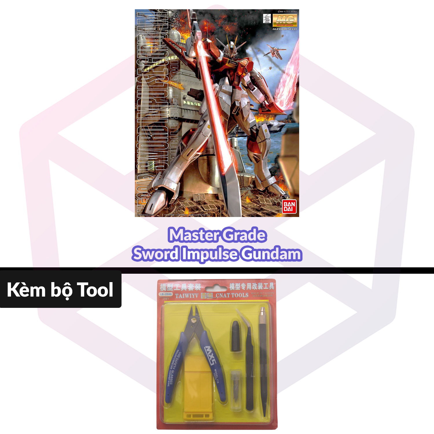 Mô hình gundam bandai mg sword impulse gundam 1/100 seed destiny