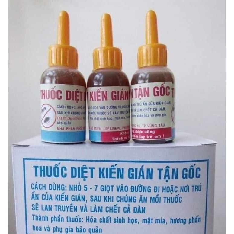 Combo 2 chai thuốc diệt kiến gián tận gốc sinh học