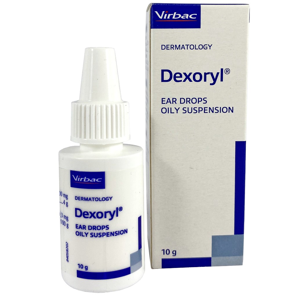 Dung Dịch Nhỏ Tai Chó Mèo VIRBAC DEXORYL 10ml