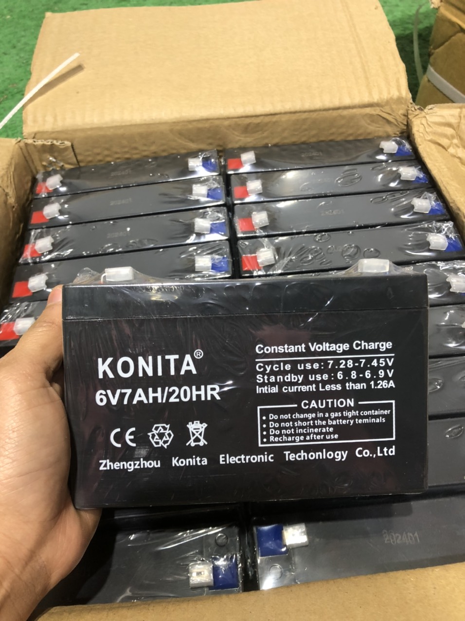 Bình ác quy xe điện trẻ em - ô tô điện - xe máy điện - 6v - 12v