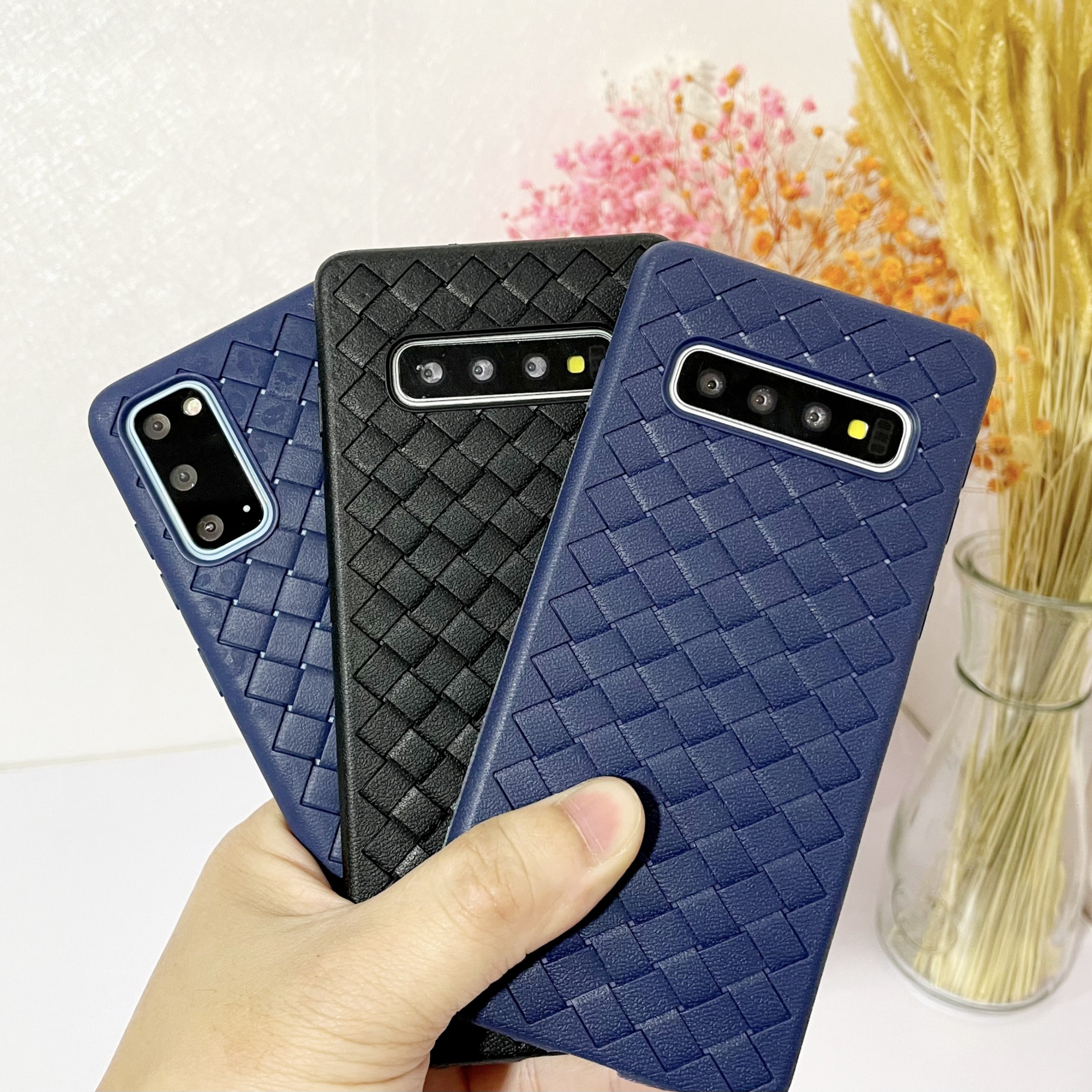 [13] Ốp lưng SAMSUNG dệt lưới gợn sóng thoát khí Note 20 Ultra Note 20 Note 10 Plus Note 10 Note 10 Lite Note 9 Note 8 S21 Ultra S21 Plus S21 S20 Ultra S20 Plus S20 S10 S10 Plus S9 Plus S8 Plus A72 A52 A32 A71 A51 A31