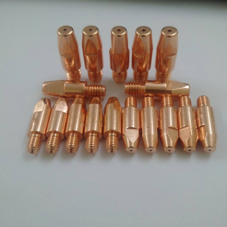 Bép hàn mig M6x28x0.8-1.2mm (24KD) - 20 cái