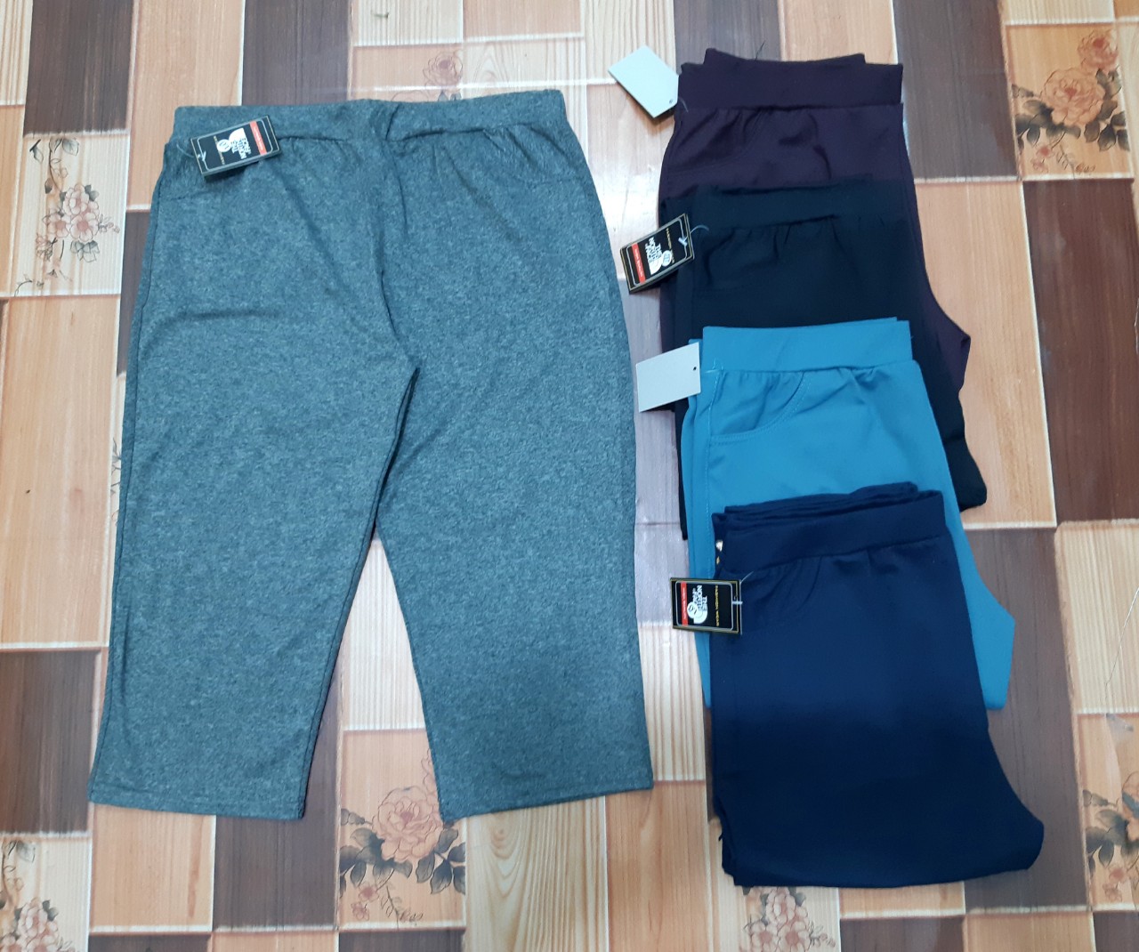 Quần lửng thun nữ, quần legging lửng