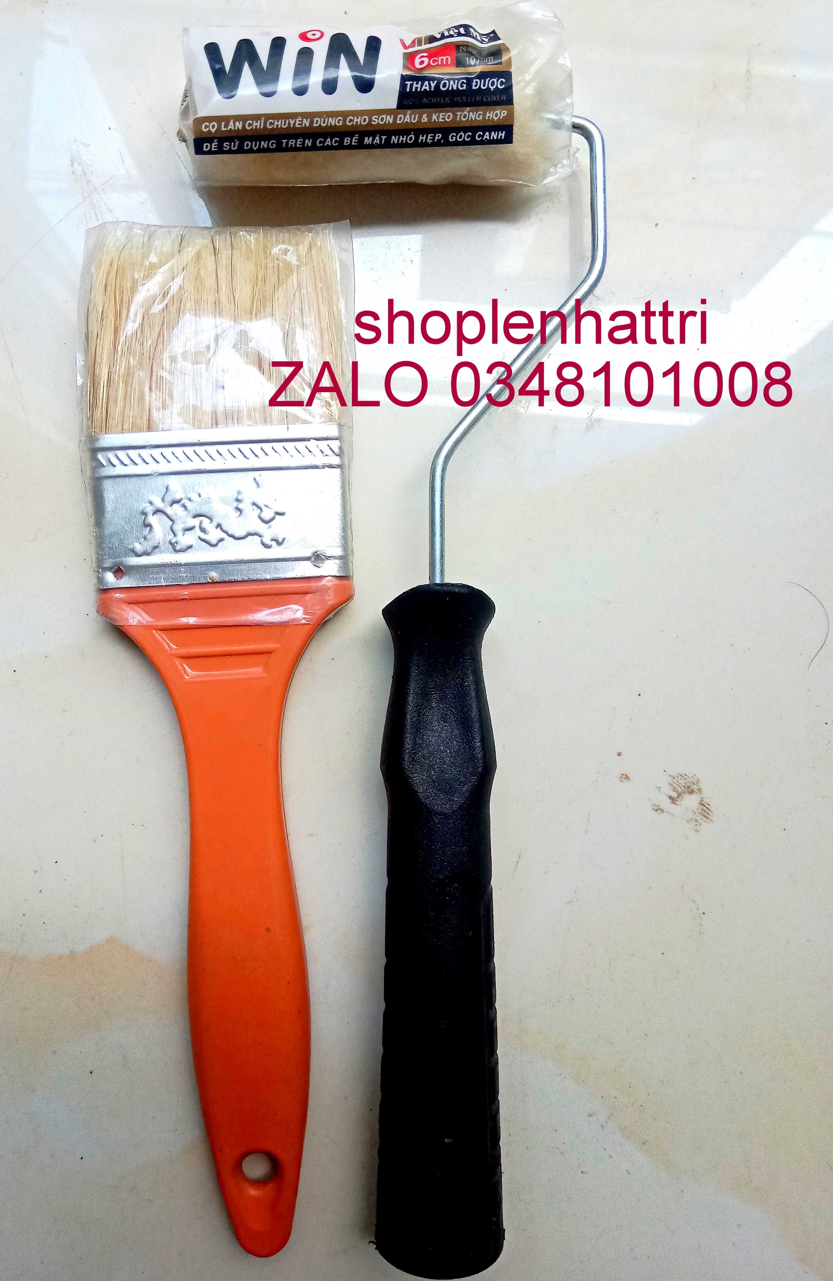 Cọ Rulo con lăn sơn nước 6cm