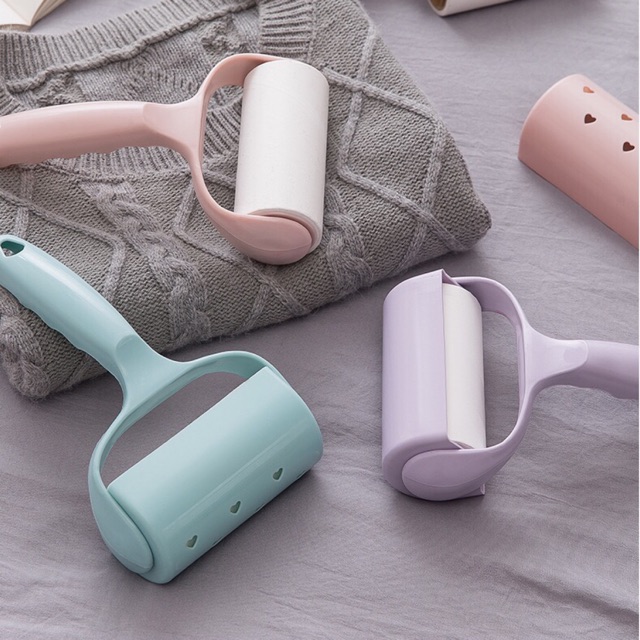 [TẶNG KÈM 2 LÕI CAO CẤP] CÂY LĂN BỤI BẨN QUẦN ÁO LĂN LÔNG QUẦN ÁO TIỆN LỢI - LÂY LĂN BỤI CẦM TAY NHỎ GỌN DỄ SỬ DỤNG