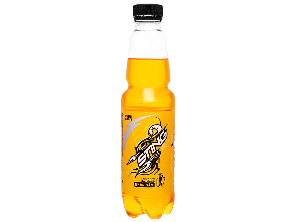Lốc 6 chai nước tăng lực Sting vàng