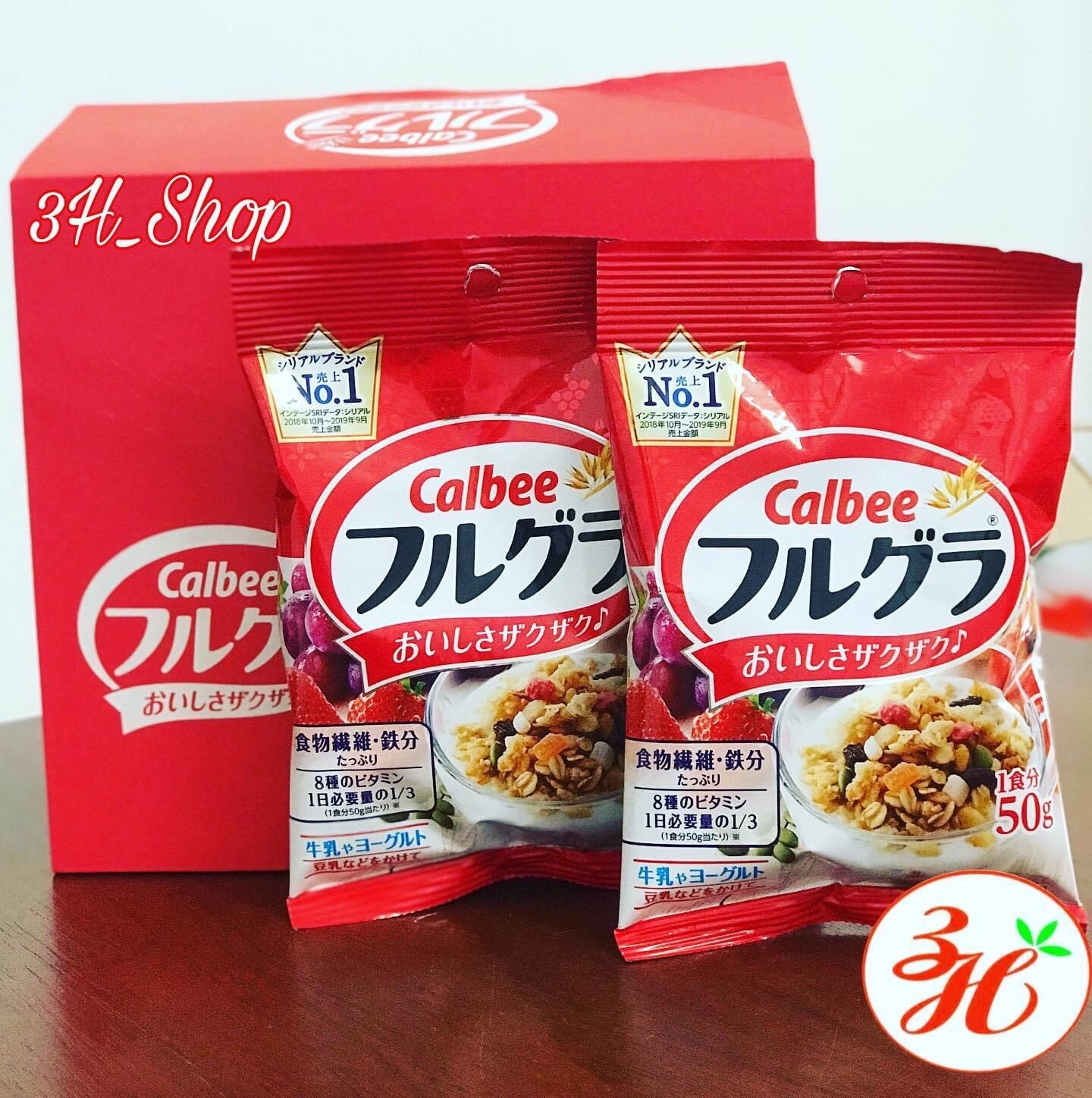Ngũ cốc Calbee gói Mini từ Nhật