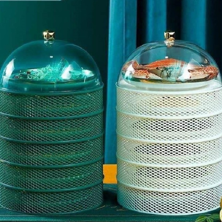 Lồng bàn xếp gọn 5 tầng kami