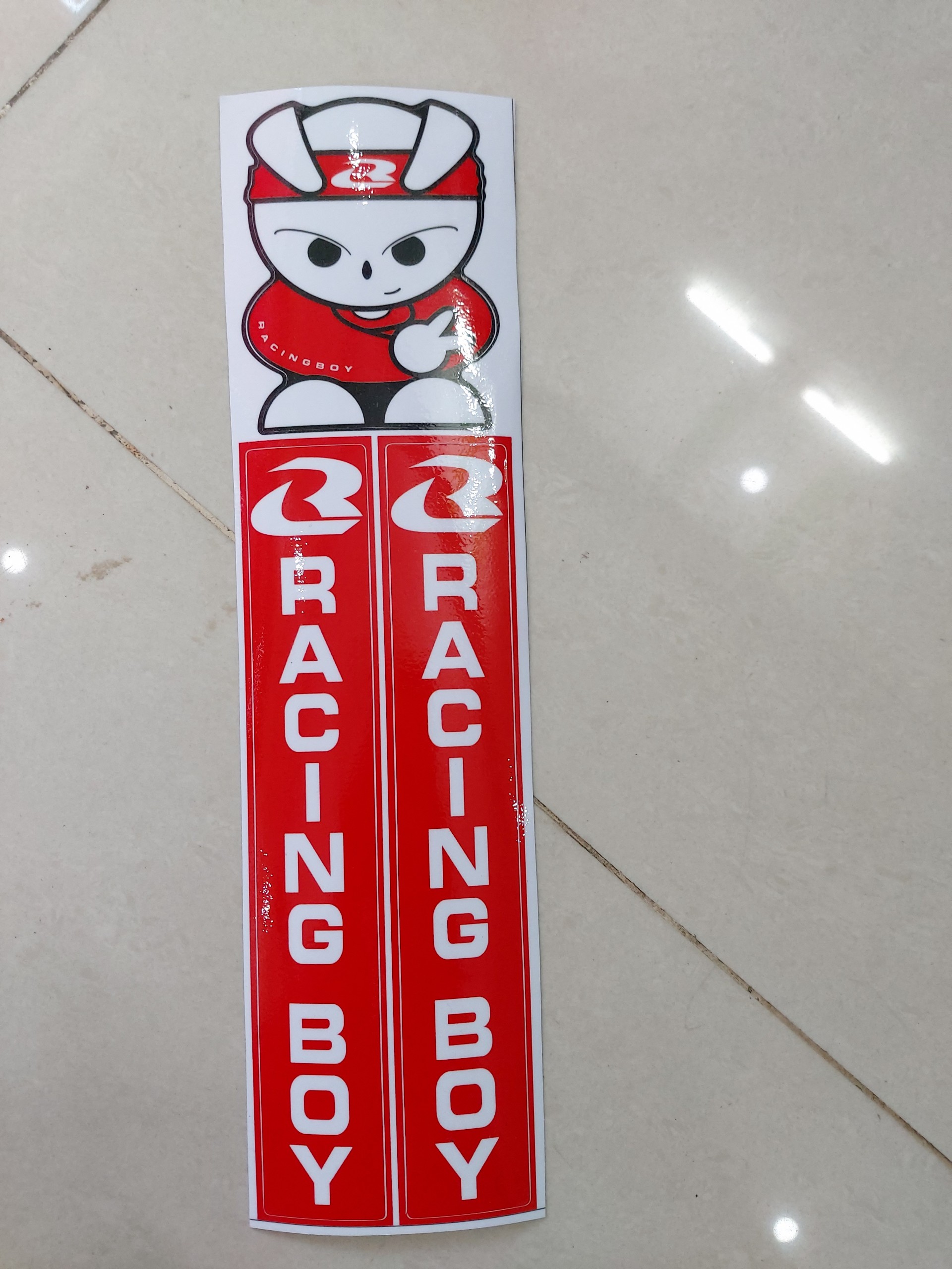 tem logo sticker dán phuộc gấp racingboy rẻ