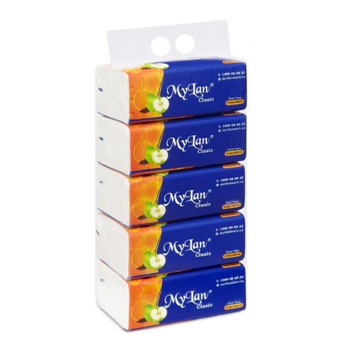 1 thùng khăn giấy rút táo mỹ lan 4 lớp cao cấp