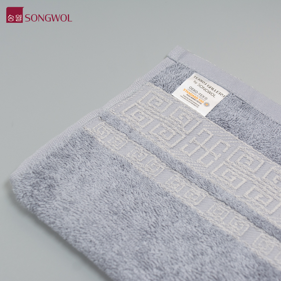 Premium Bamboo Bath Towel  Songwol Korea (Songwol TG Lattice 40*80cm)