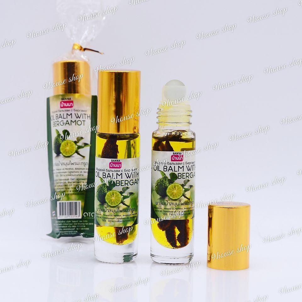 Dầu Thảo Mộc Ngâm Cam Bergamot Thái Lan 7ml