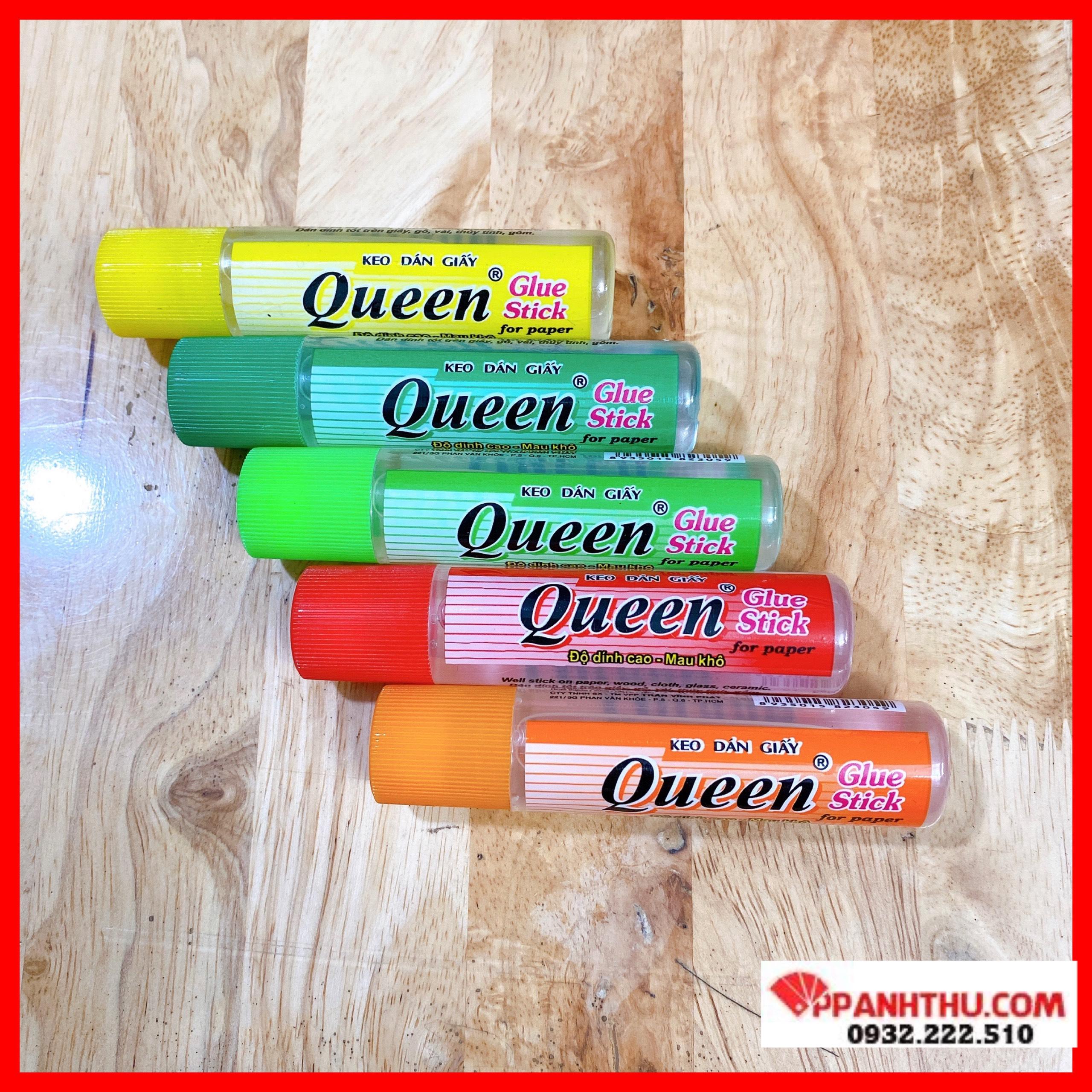 Chai keo dán queen