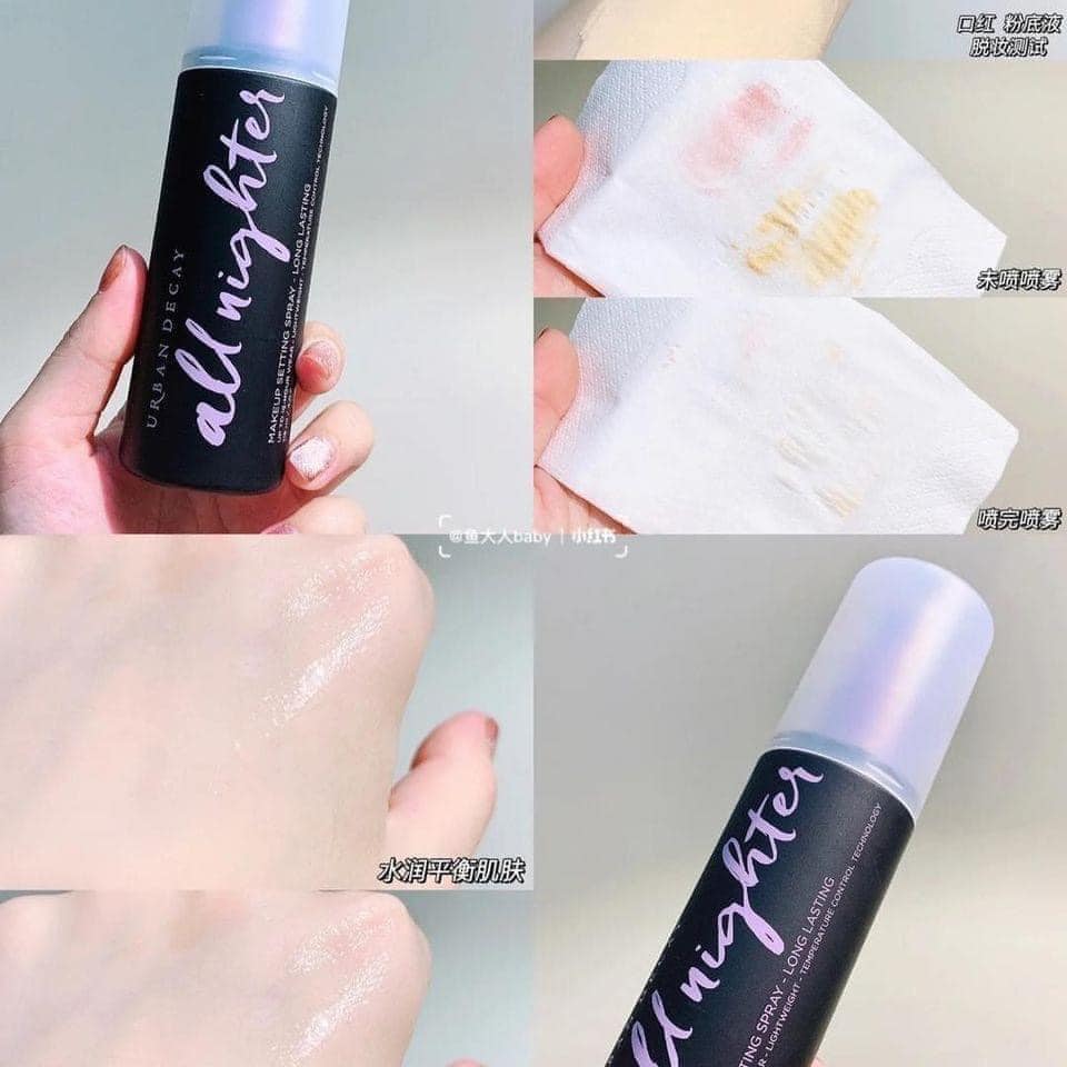 Xịt Khoá Makeup Urban Decay All Nighter Makeup Setting Spray 15ML Fullbox