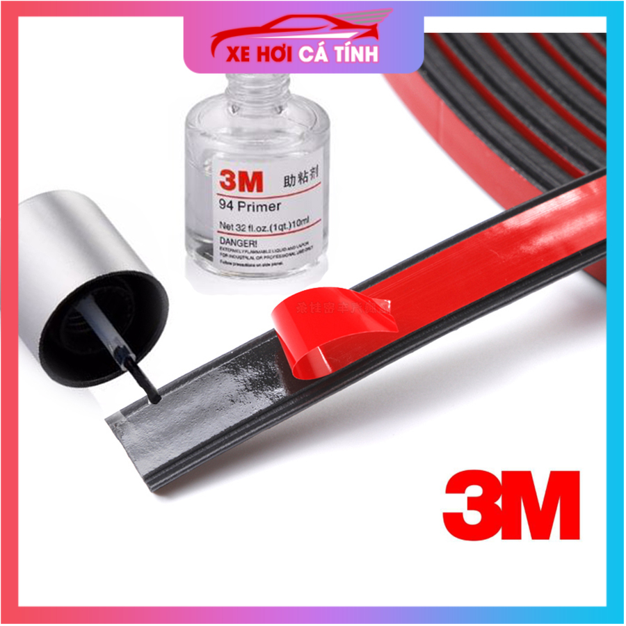 keo 3m 94 primer, dán doăng ron cao su, chất dung môi tăng bám dính cho lớp 3m - Lọ Keo 3m 94 primer