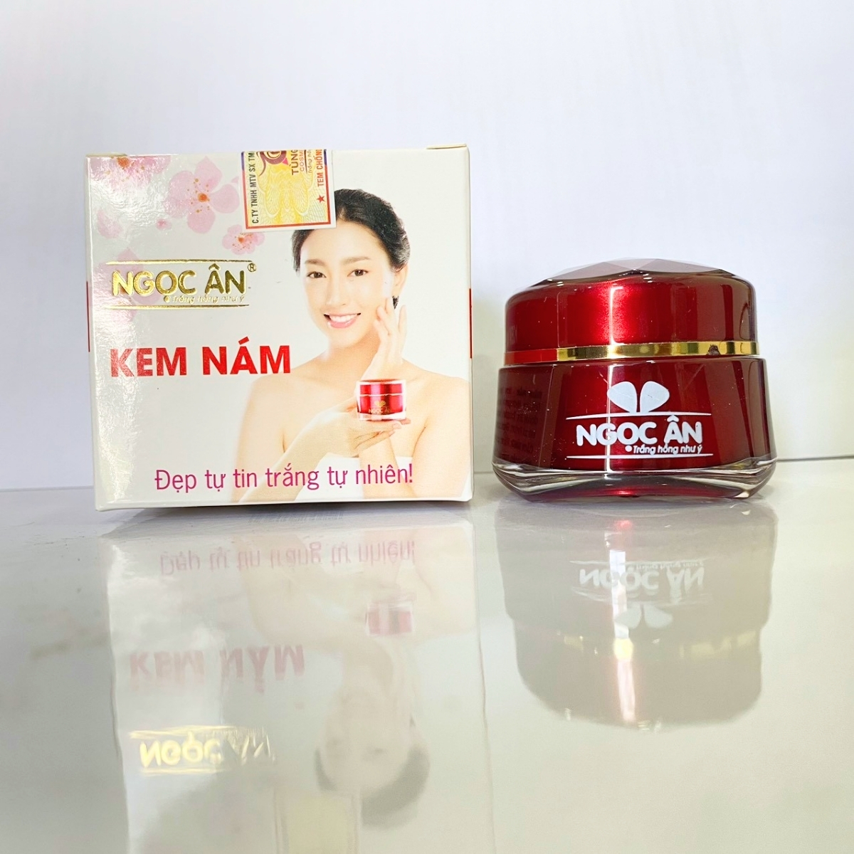 [Mẫu Mới 2025] Kem Hỗ Trợ Ngừa Nám Ngọc Ân (10g) - Tùng Ân Cosmetics chính hãng
