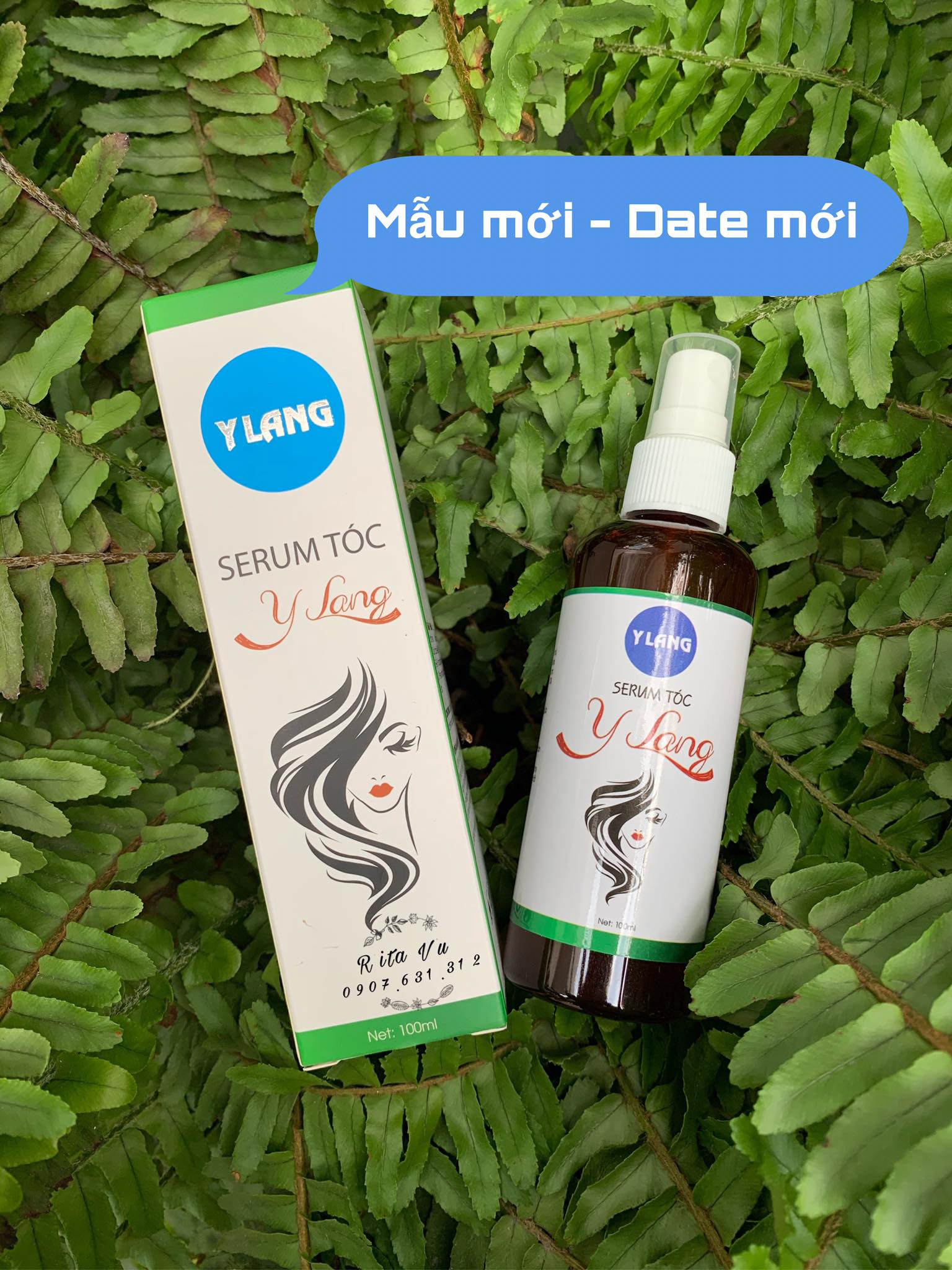 Serum ngăn rụng - kích mọc tóc - dài nhanh Y Lang 100ml