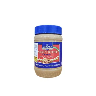 Bơ Đậu Phộng Crown Peanut Butter Chunky Mỹ 510g Giá Tốt