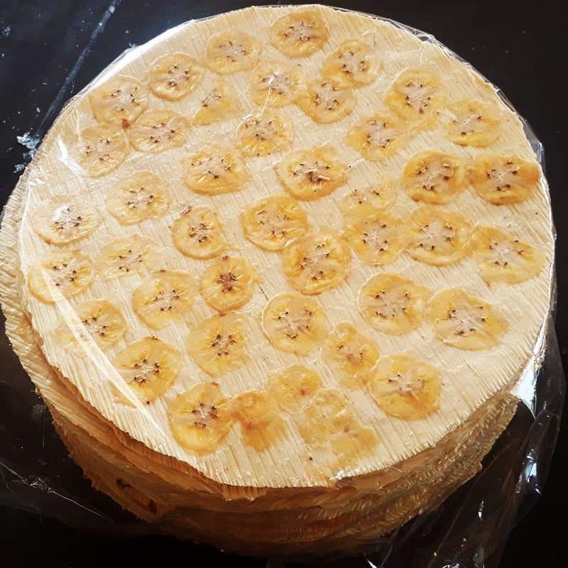 Bánh phồng Sơn Đốc ( bánh phồng chuối) túi 10 bánh
