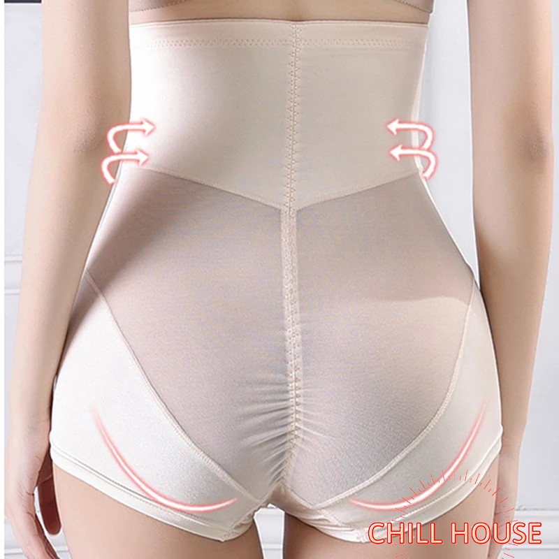 Quần Gen Bụng Lụa Kéo Khóa - Chillhouse