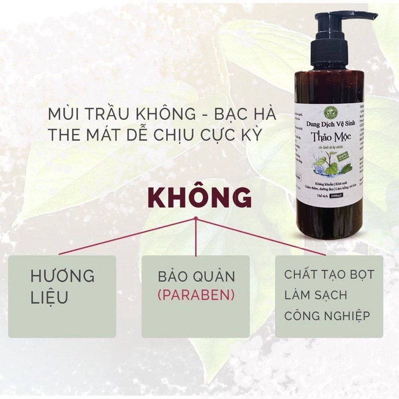 Dung dịch vệ sinh phụ nữ thảo dược an lành