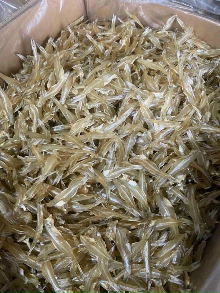 khô cá cơm thịt trắng, chắc thịt, thơm ngon, Vựa Khô Bà Chín