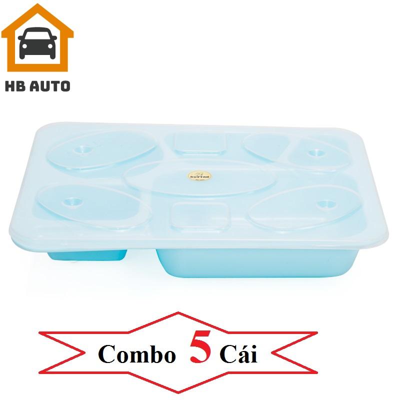 Combo 5 khay cơm lớn duy tân no.758