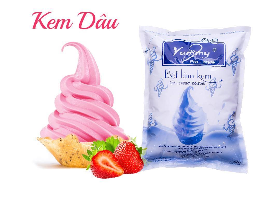 [HCM]Bột làm kem tươi hương xoài