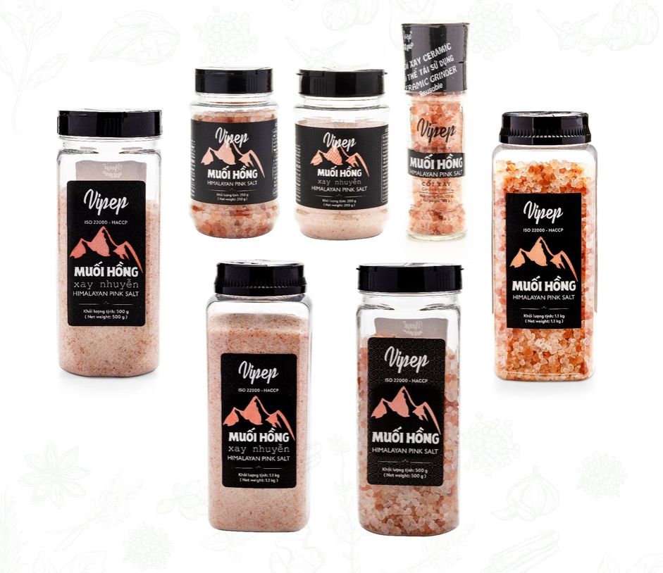 Muối hồng Himalayan Pink Salt Vipep