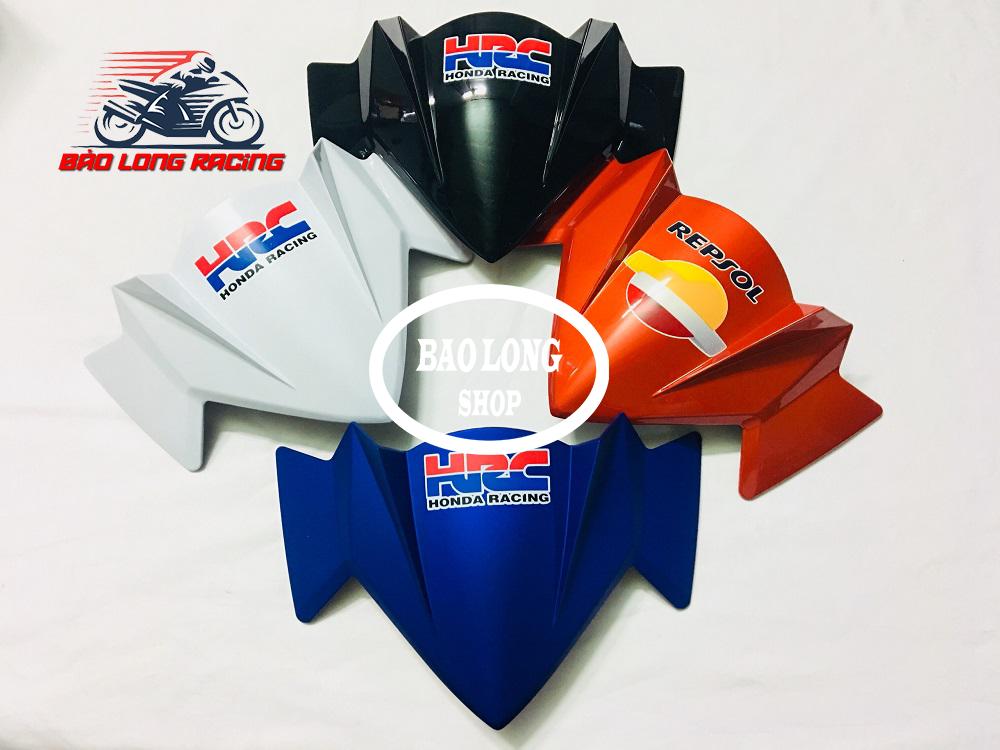 Mão sừng xe Winner, ốp đầu đèn xe Winner, chắn gió xe Winner 150 (màu Đen bóng)