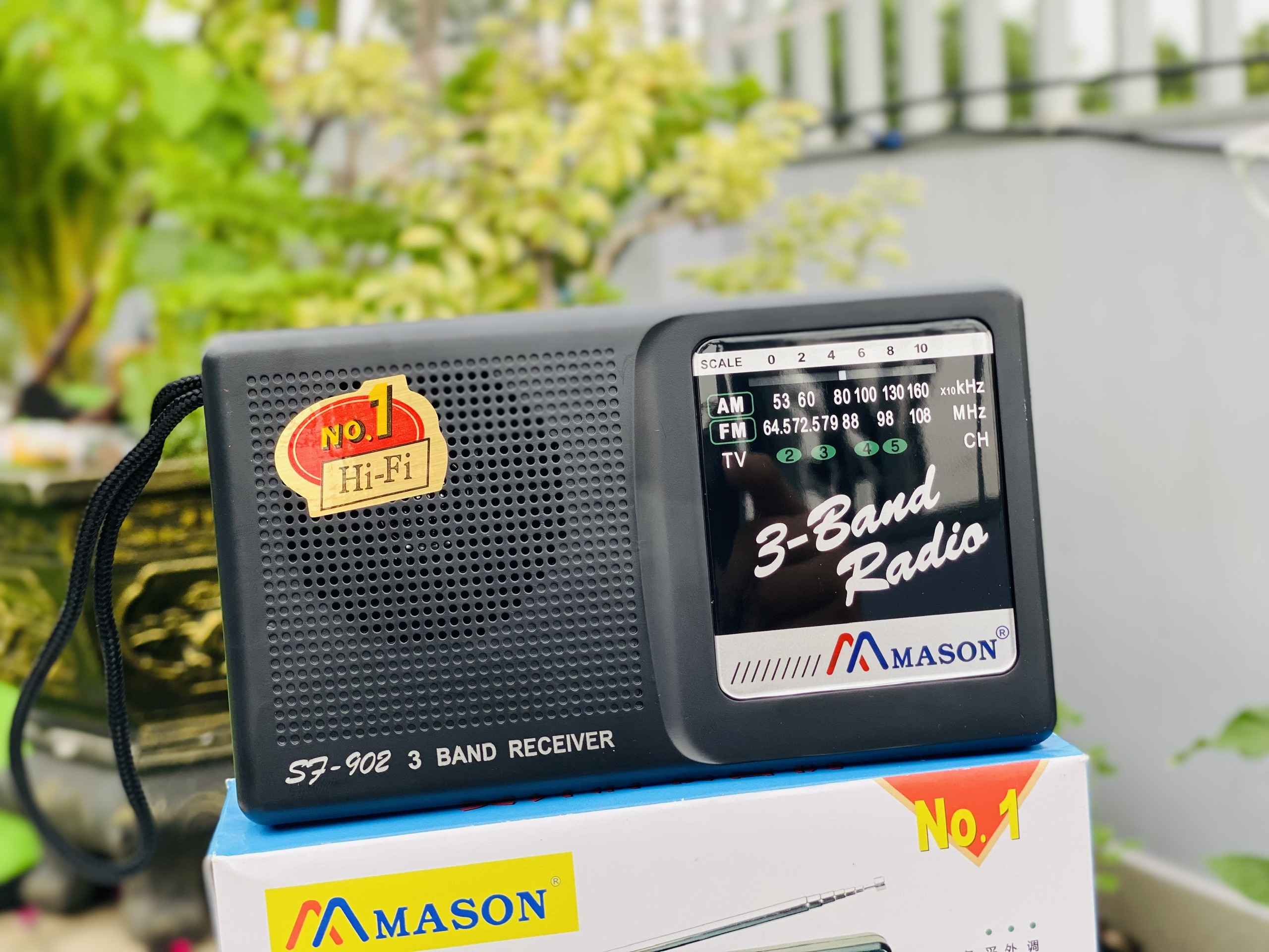 Đài FM radio SW-902 nghe nhạc làm quà tặng ông bà cha me
