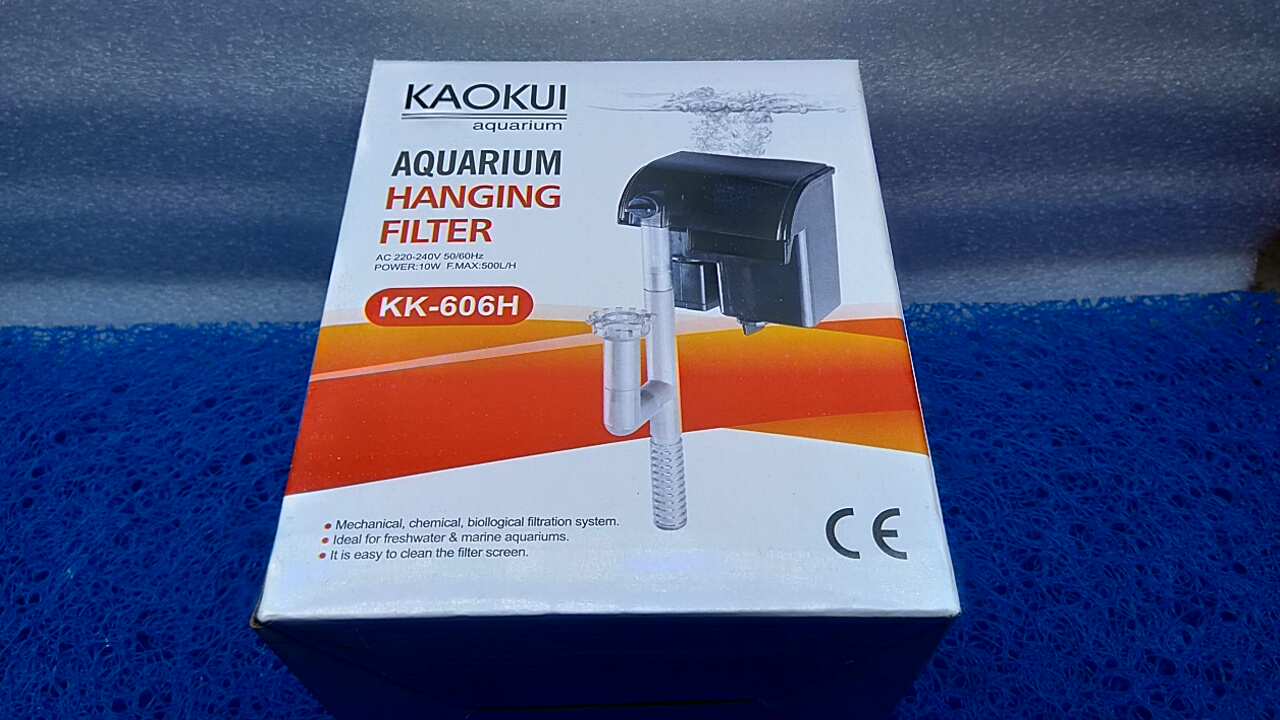 Bộ lọc nước treo vách bể cá. [Kaokui-Sobo]