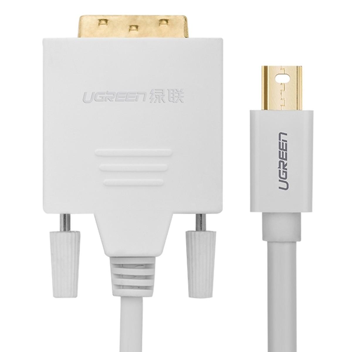 Cáp chuyển Mini Displayport to DVI 2M (24+1) Ugreen 10405