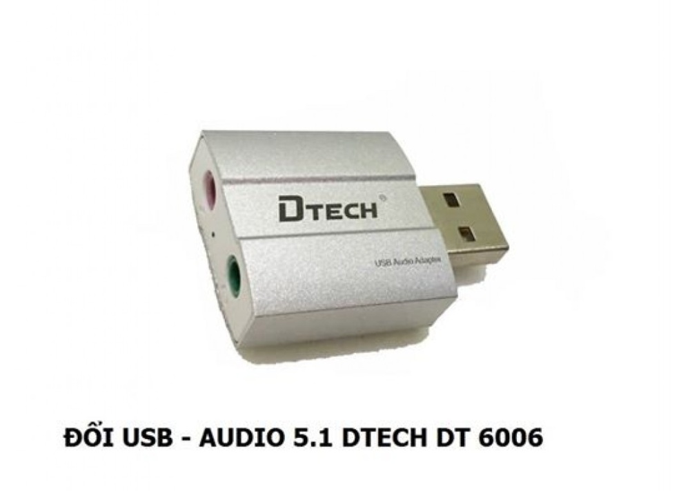 USB âm thanh USB sound Dtech DT-6006