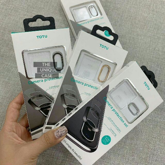 Miếng Dán Bảo Vệ Camera Iphone 7 Plus / 8 Plus Chính Hãng Totu