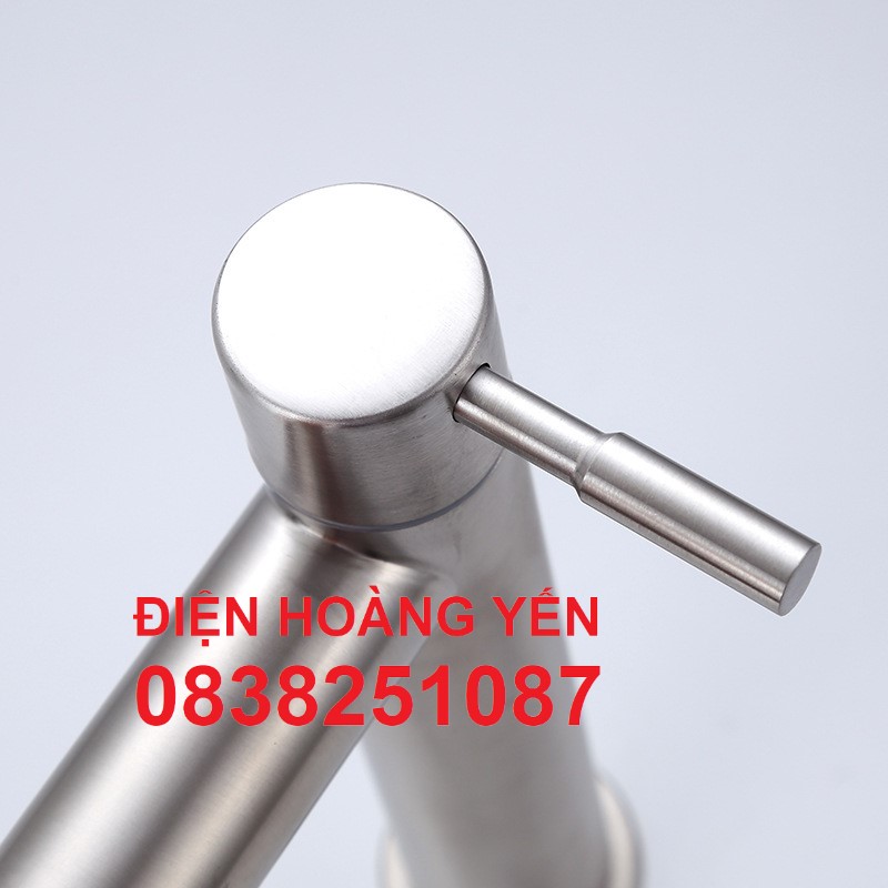 vòi rửa mặt lavabo lạnh inox 304
