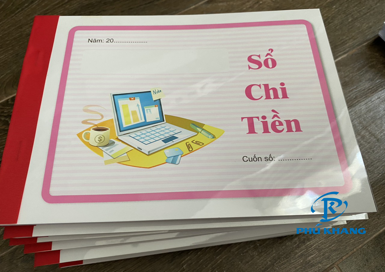 Sổ Thu - Sổ Chi A5(21x14.8cm) 1 cuốn 100 tờ in 1 mặt