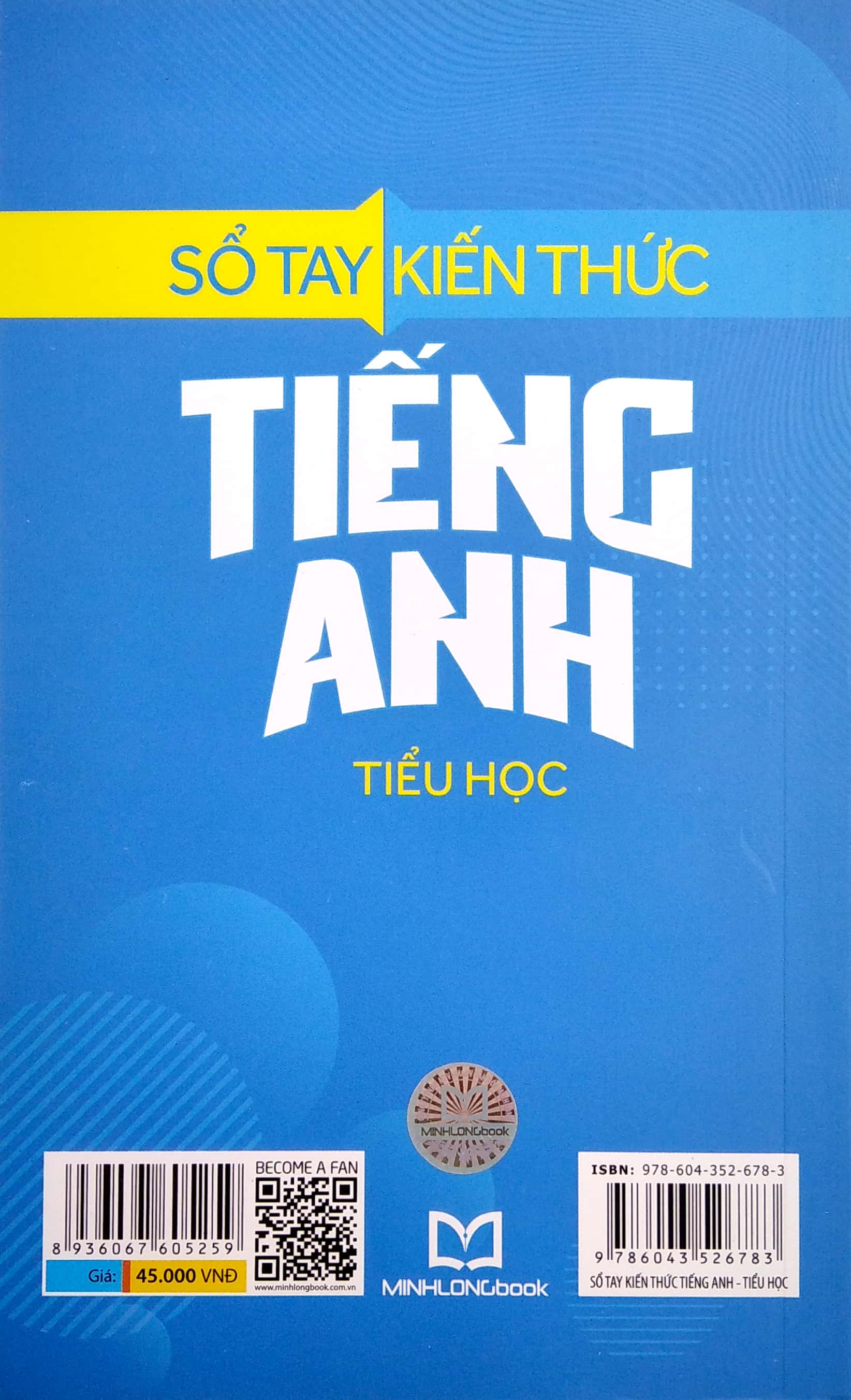 Sách : Sổ Tay Kiến Thức Tiếng Anh Tiểu Học