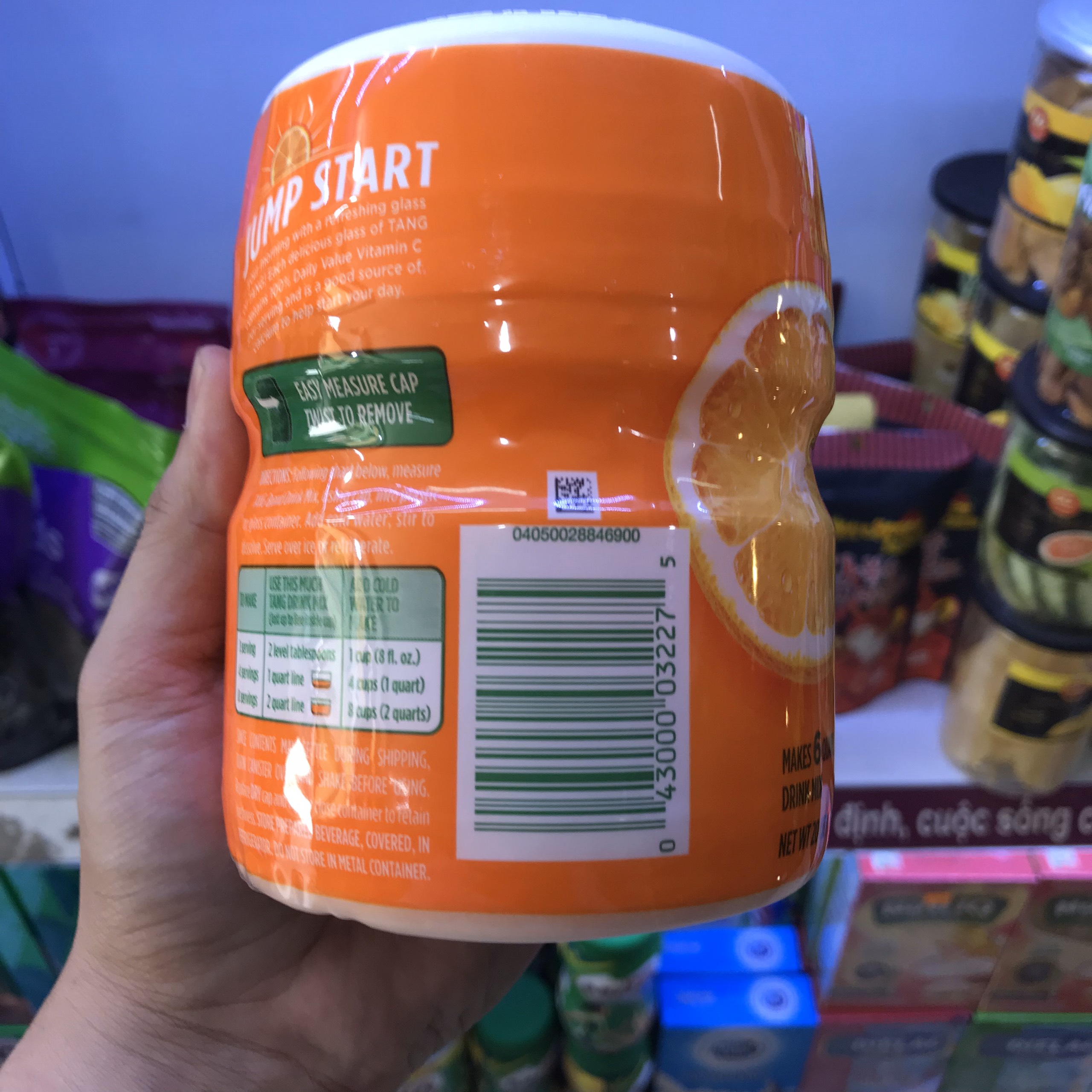 Bột Pha Nước CAM TANG 566g - Mỹ