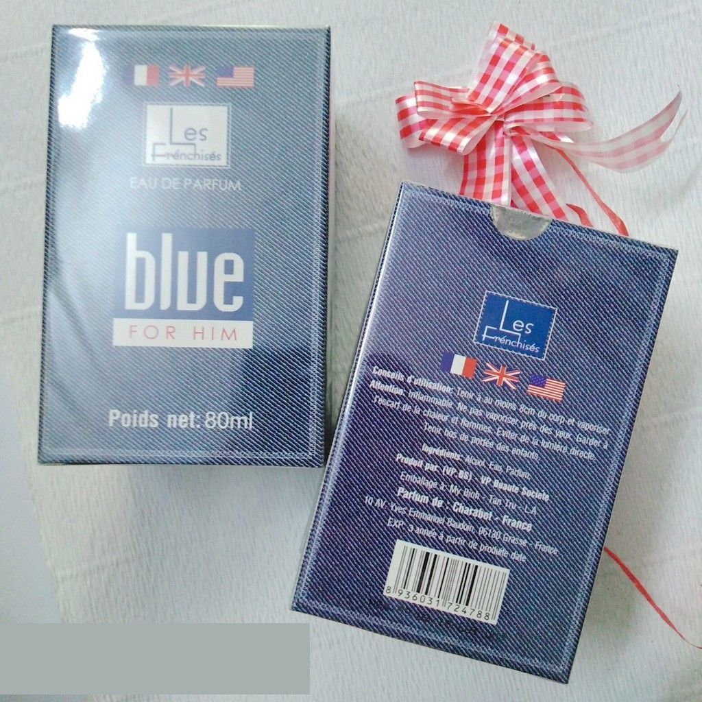 [ CHÍNH HÃNG] Nước hoa Blue For Him Les Frenchises 80ml