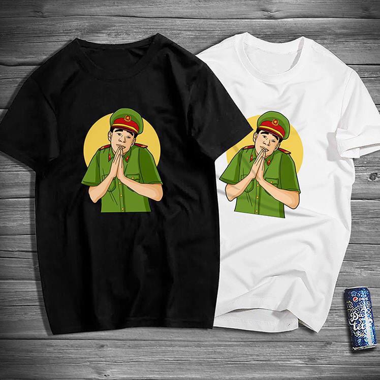 [HCM]( có bigsize đến 100kg) Áo thun unisex cao cấp police