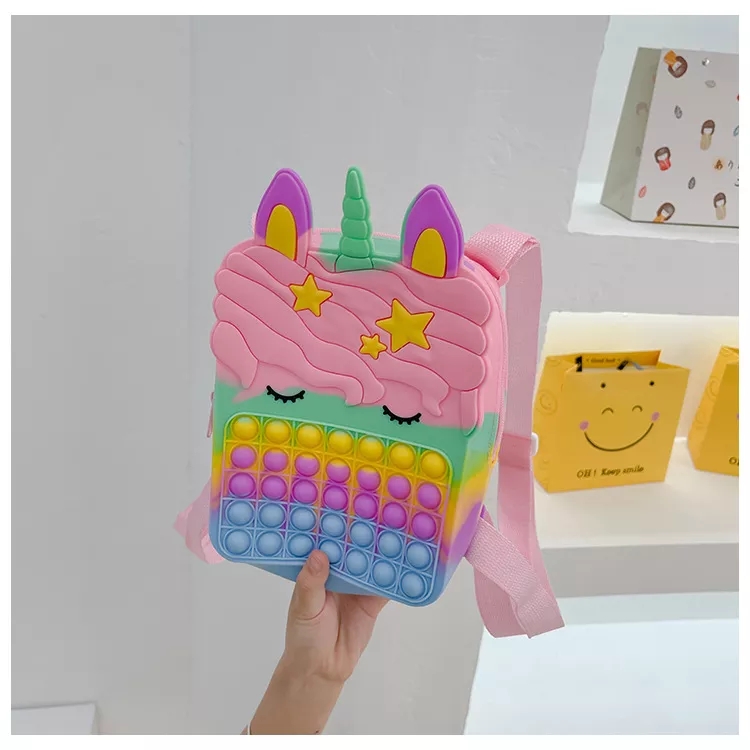 Balo POP IT PONY bằng silicon