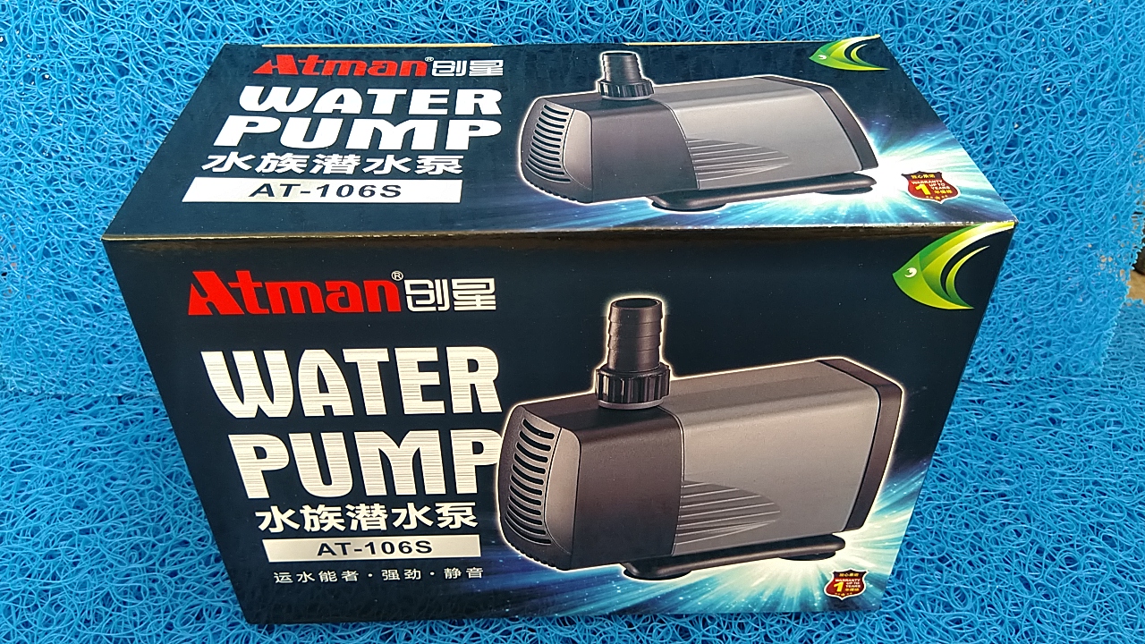 Máy bơm Atman 106S, 72W-4000L/hr dùng cho hồ cá.