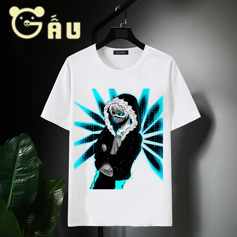 HOT Áo Thun Sans Game Undertale Màu Trắng Đen mẫu mới nhất