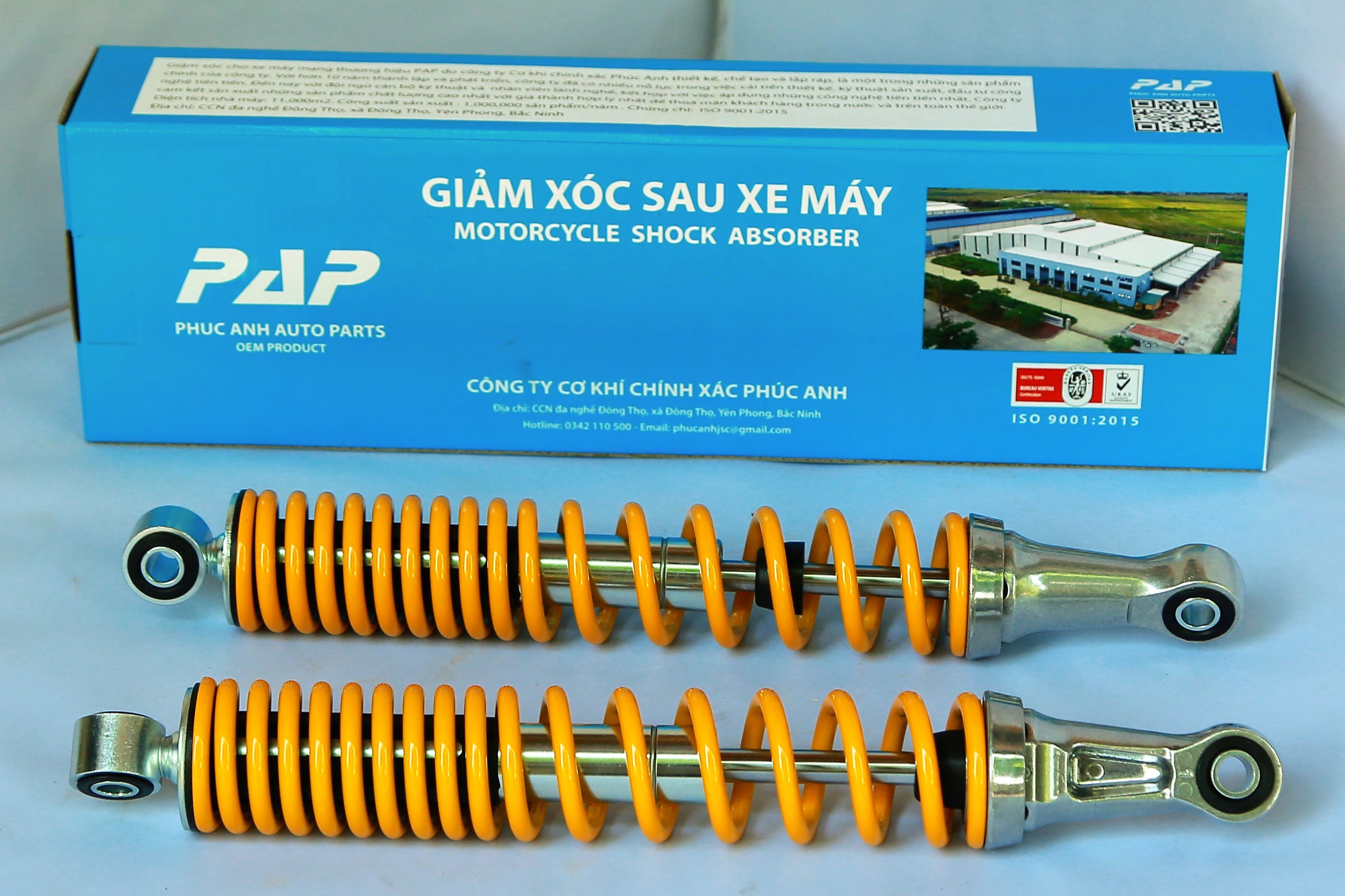 1 đôi Phuộc Giảm xóc sau xe máy WAVE 110S (110cc), ty phi 10,