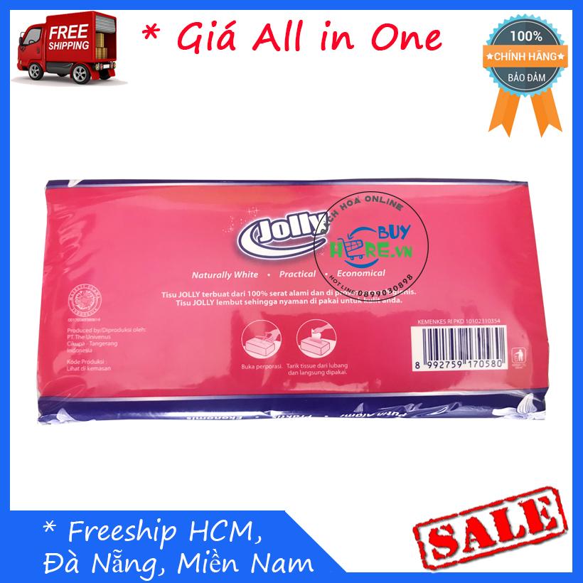 Khăn giấy Jolly 250 tờ 2 lớp