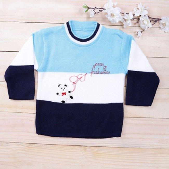 Áo len dài tay giữ ấm bé trai