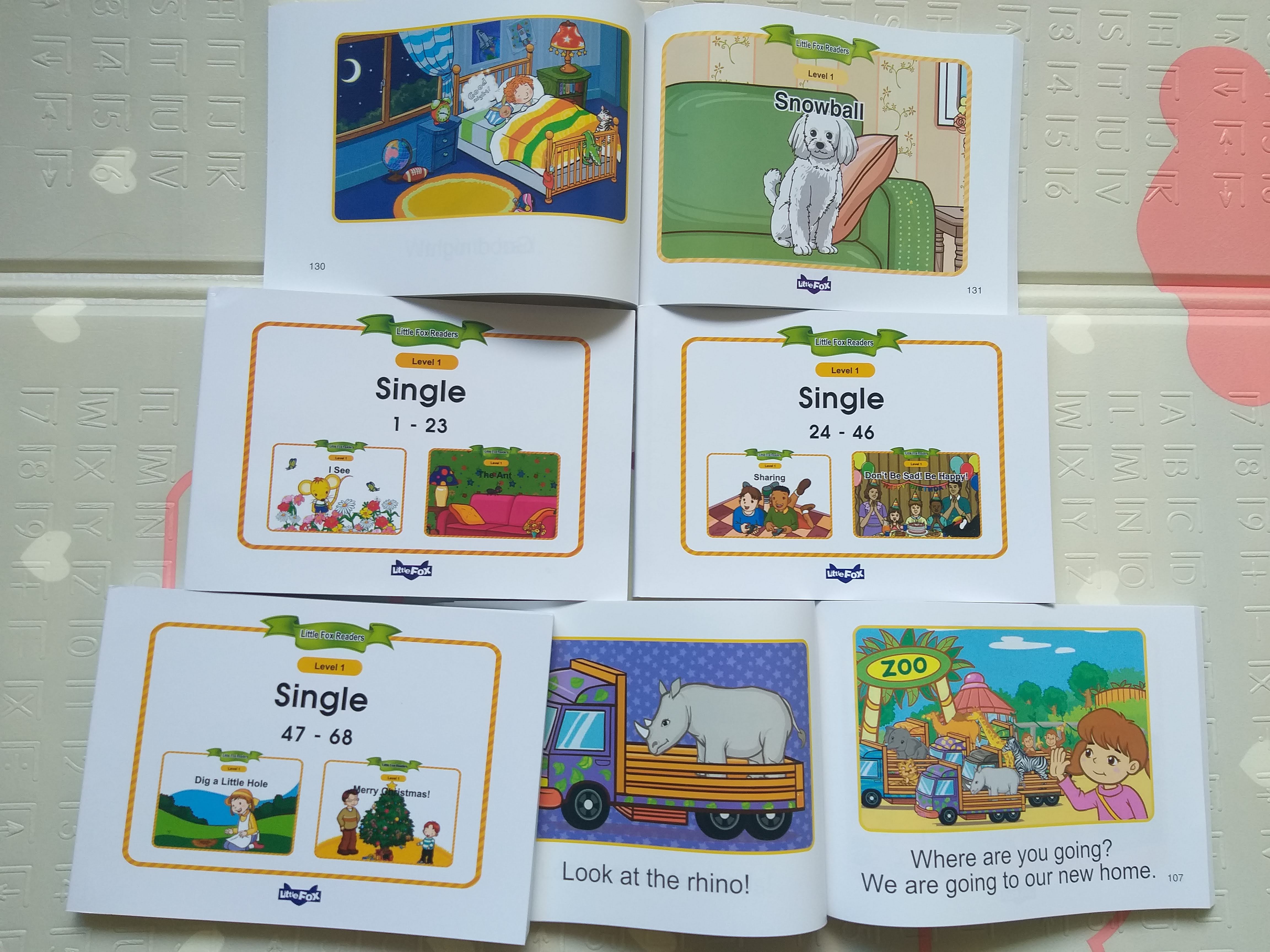 TRUYỆN TIẾNG ANH CHO BÉ-LITTLE FOX READER LEVEL 1 (LITTLE FOX SINGLE 68 TRUYỆN)