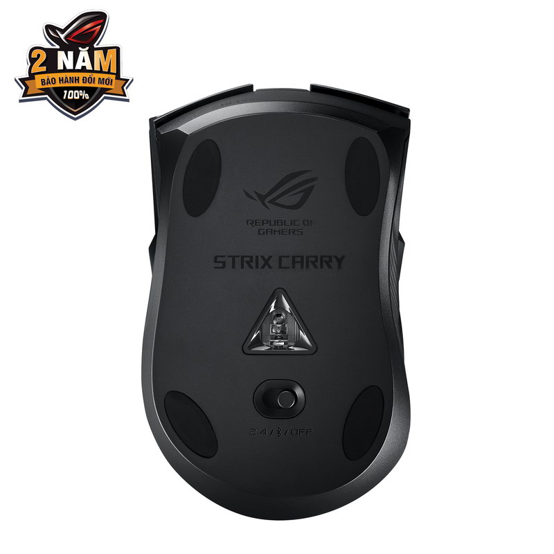 Chuột Gaming ASUS ROG Strix Carry - Wireless, 7200 DPI, Switch Omron - ROG Gaming Mouse