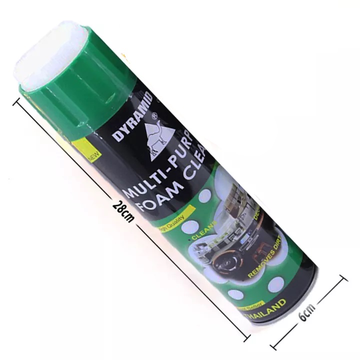 [HCM][GIẶT NỆM XE HƠI-SOFA GIA ĐÌNH] DYRAMID MULTI PURPOSE FOAM CLEANER 650 ML